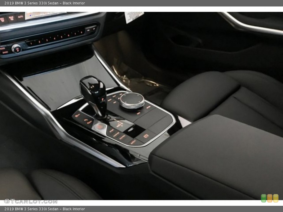 Black Interior Transmission for the 2019 BMW 3 Series 330i Sedan #132324980