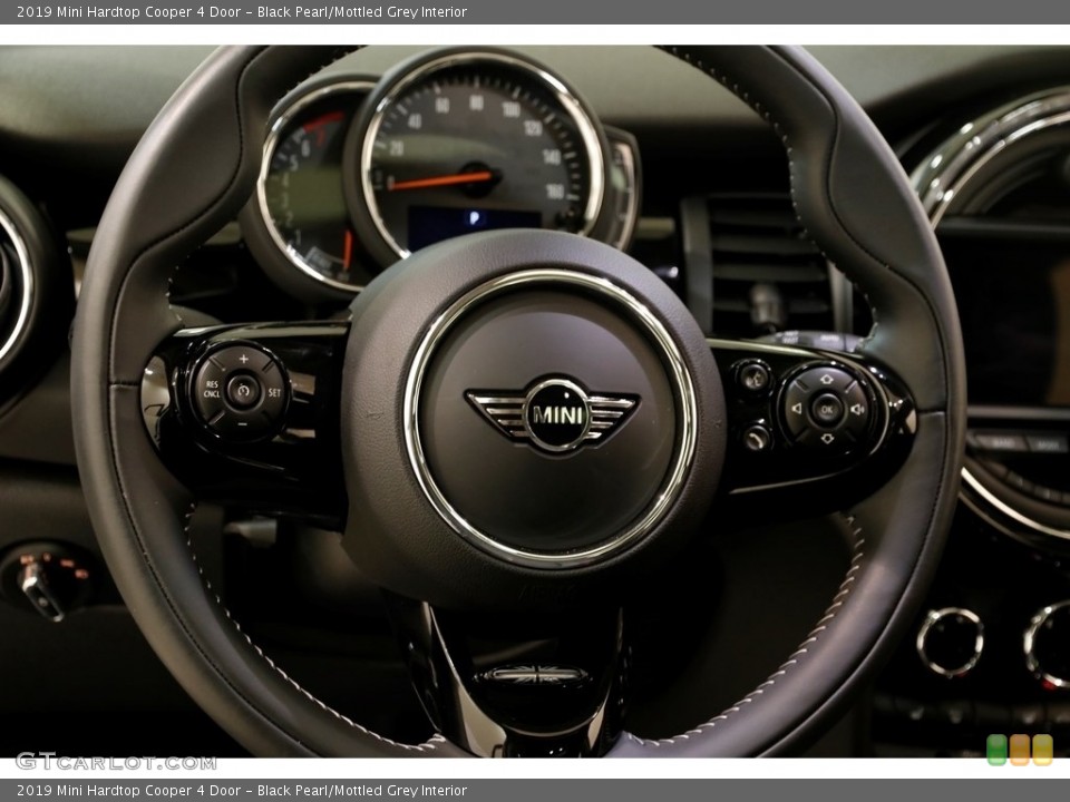 Black Pearl/Mottled Grey Interior Steering Wheel for the 2019 Mini Hardtop Cooper 4 Door #132327031