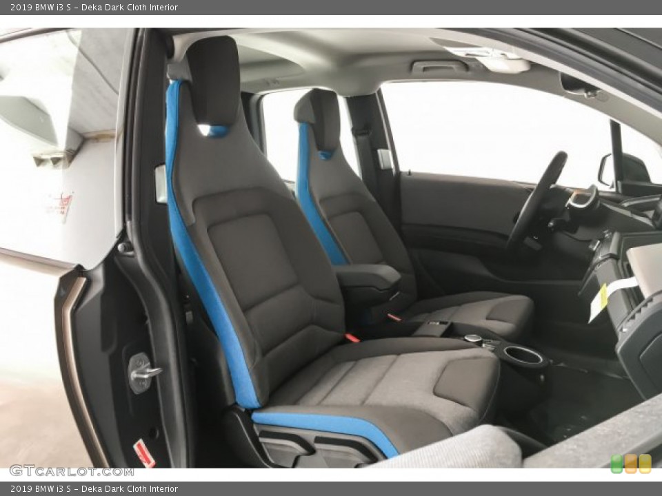Deka Dark Cloth Interior Front Seat for the 2019 BMW i3 S #132327839