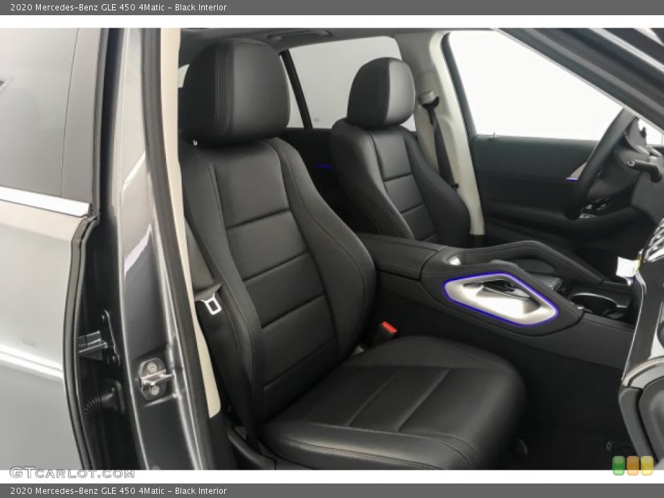 Black Interior Front Seat for the 2020 Mercedes-Benz GLE 450 4Matic #132333761
