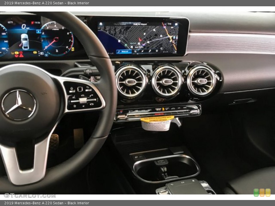 Black Interior Controls for the 2019 Mercedes-Benz A 220 Sedan #132334337