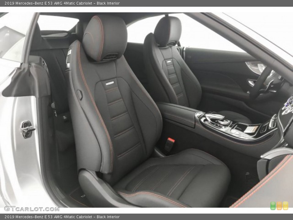 Black Interior Photo for the 2019 Mercedes-Benz E 53 AMG 4Matic Cabriolet #132336455