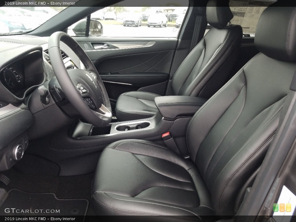 Ebony Interior Photo for the 2019 Lincoln MKC FWD #132340175