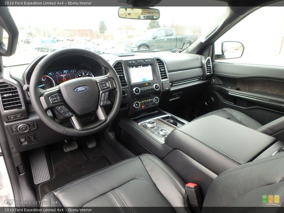 Ebony Interior Photo for the 2019 Ford Expedition Limited 4x4 #132345824