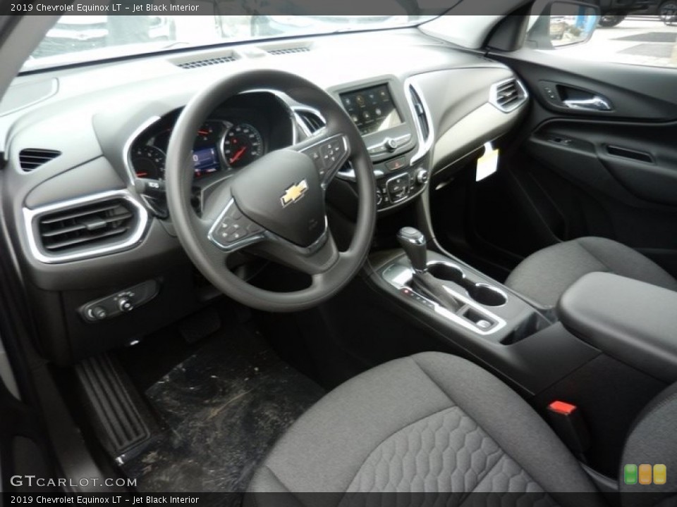 Jet Black Interior Photo for the 2019 Chevrolet Equinox LT #132346829