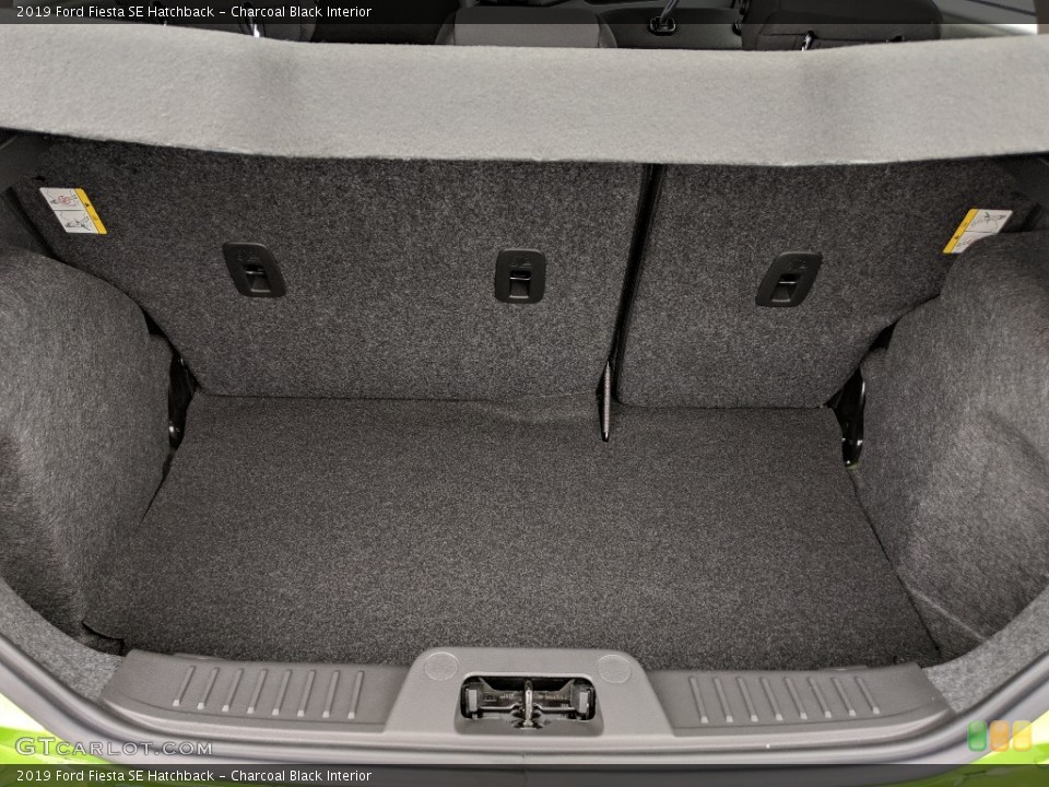 Charcoal Black Interior Trunk for the 2019 Ford Fiesta SE Hatchback #132357113