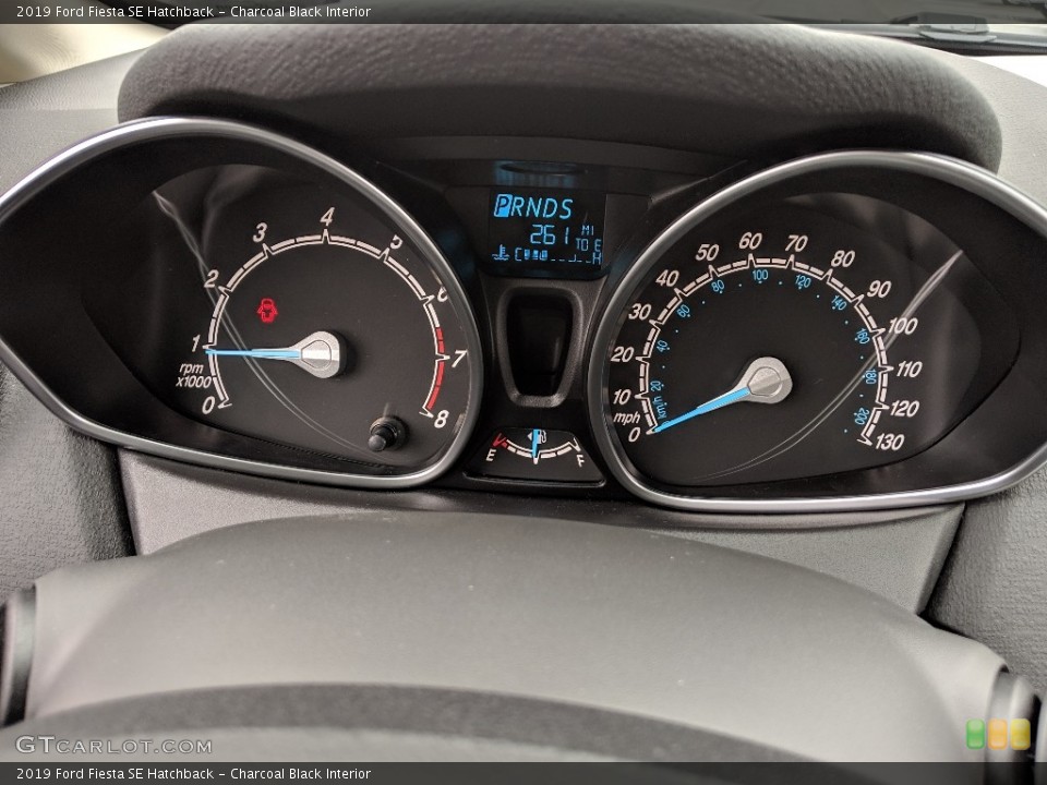 Charcoal Black Interior Gauges for the 2019 Ford Fiesta SE Hatchback #132357191