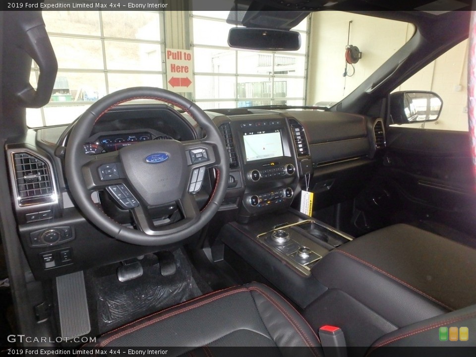 Ebony Interior Photo for the 2019 Ford Expedition Limited Max 4x4 #132358190