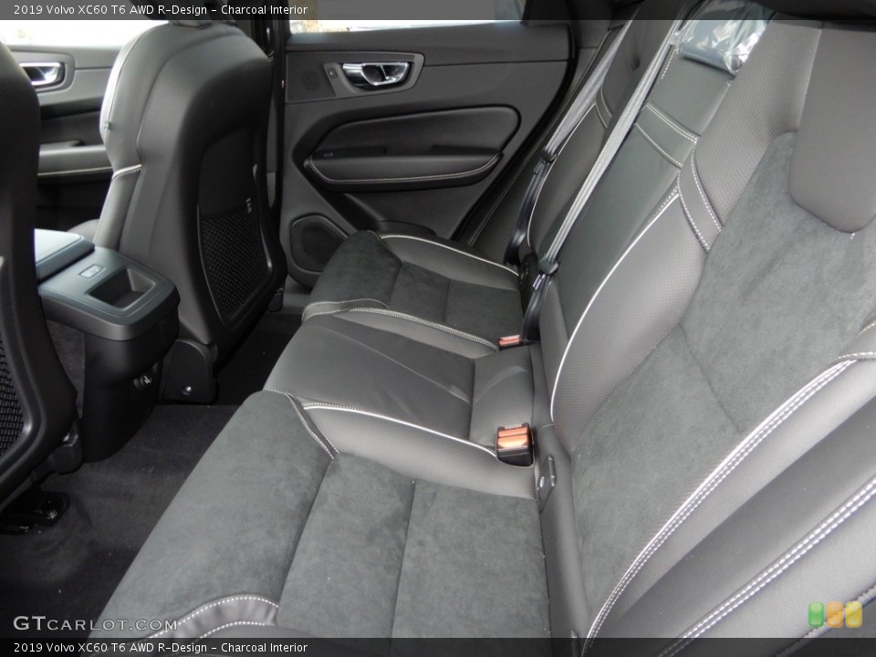 Charcoal Interior Rear Seat for the 2019 Volvo XC60 T6 AWD R-Design #132371305