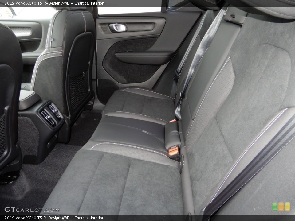 Charcoal Interior Rear Seat for the 2019 Volvo XC40 T5 R-Design AWD #132371824