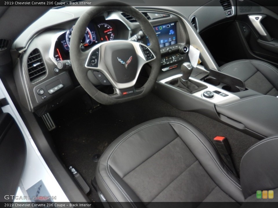 Black Interior Photo for the 2019 Chevrolet Corvette Z06 Coupe #132378115