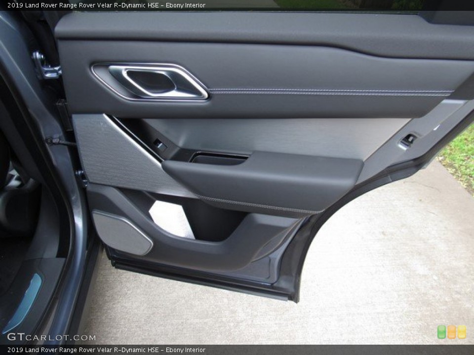 Ebony Interior Door Panel for the 2019 Land Rover Range Rover Velar R-Dynamic HSE #132400687