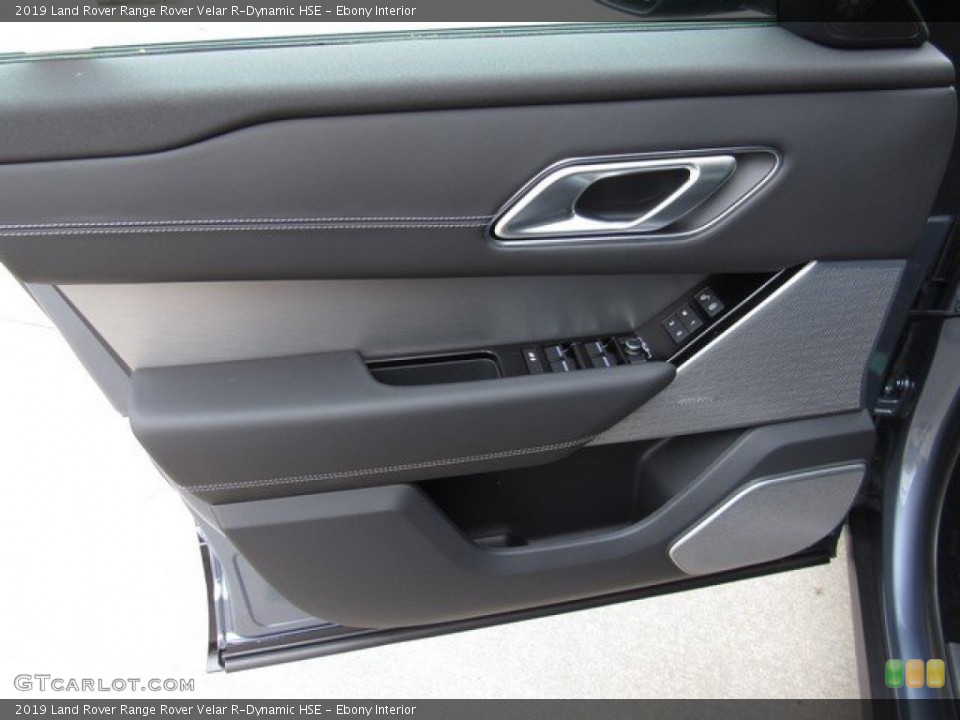 Ebony Interior Door Panel for the 2019 Land Rover Range Rover Velar R-Dynamic HSE #132400726