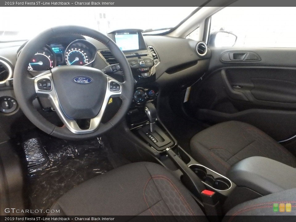 Charcoal Black Interior Photo for the 2019 Ford Fiesta ST-Line Hatchback #132424197