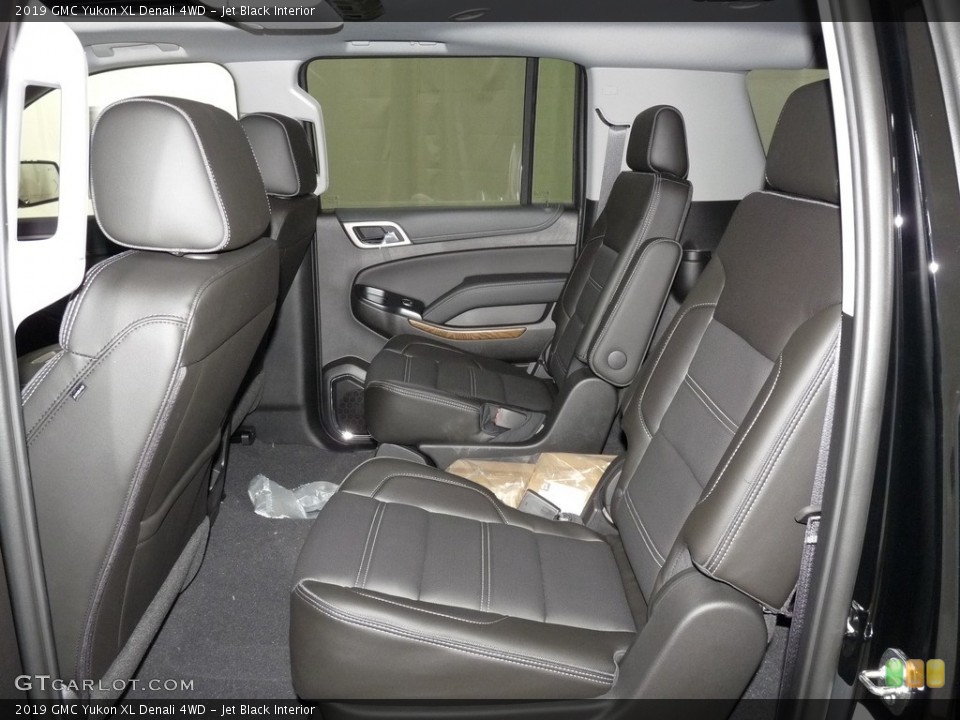 Jet Black Interior Rear Seat for the 2019 GMC Yukon XL Denali 4WD #132428607
