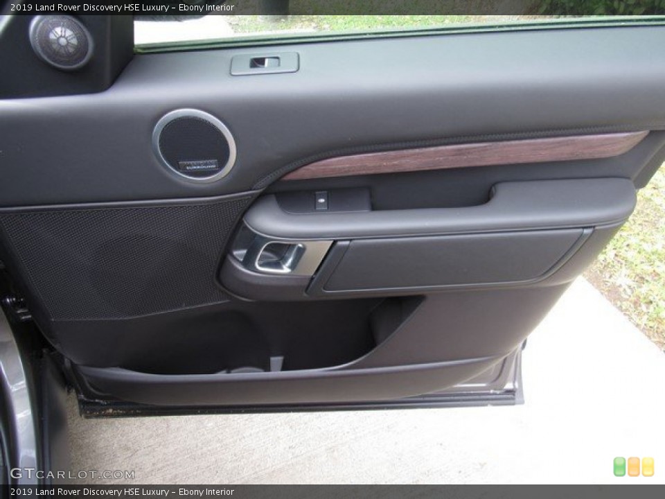 Ebony Interior Door Panel for the 2019 Land Rover Discovery HSE Luxury #132430938