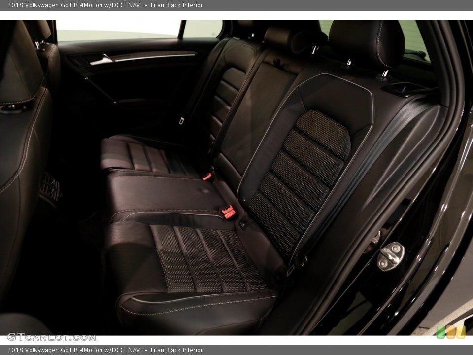 Titan Black Interior Rear Seat for the 2018 Volkswagen Golf R 4Motion w/DCC. NAV. #132448221