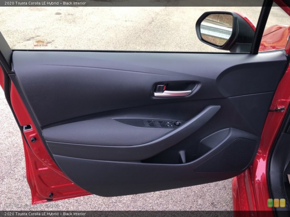 Black Interior Door Panel for the 2020 Toyota Corolla LE Hybrid #132457552