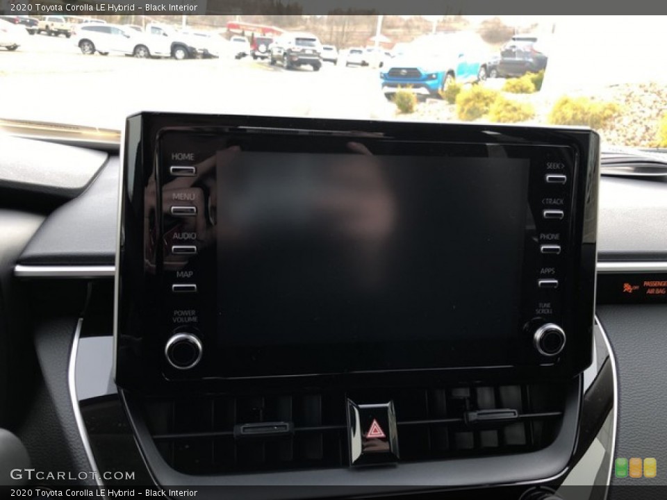 Black Interior Controls for the 2020 Toyota Corolla LE Hybrid #132457601
