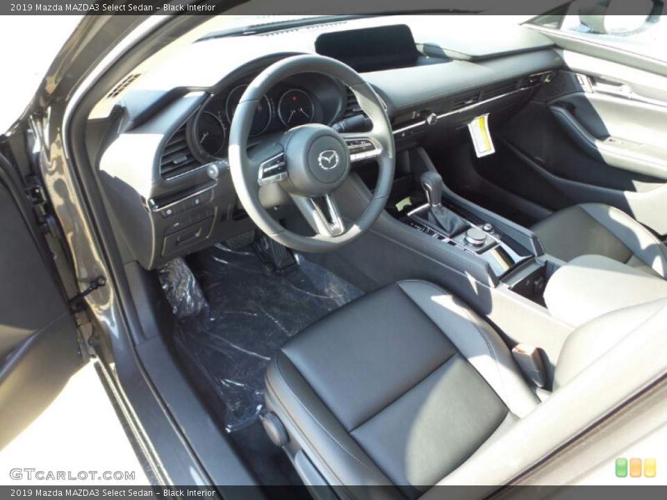 Black Interior Photo for the 2019 Mazda MAZDA3 Select Sedan #132467479