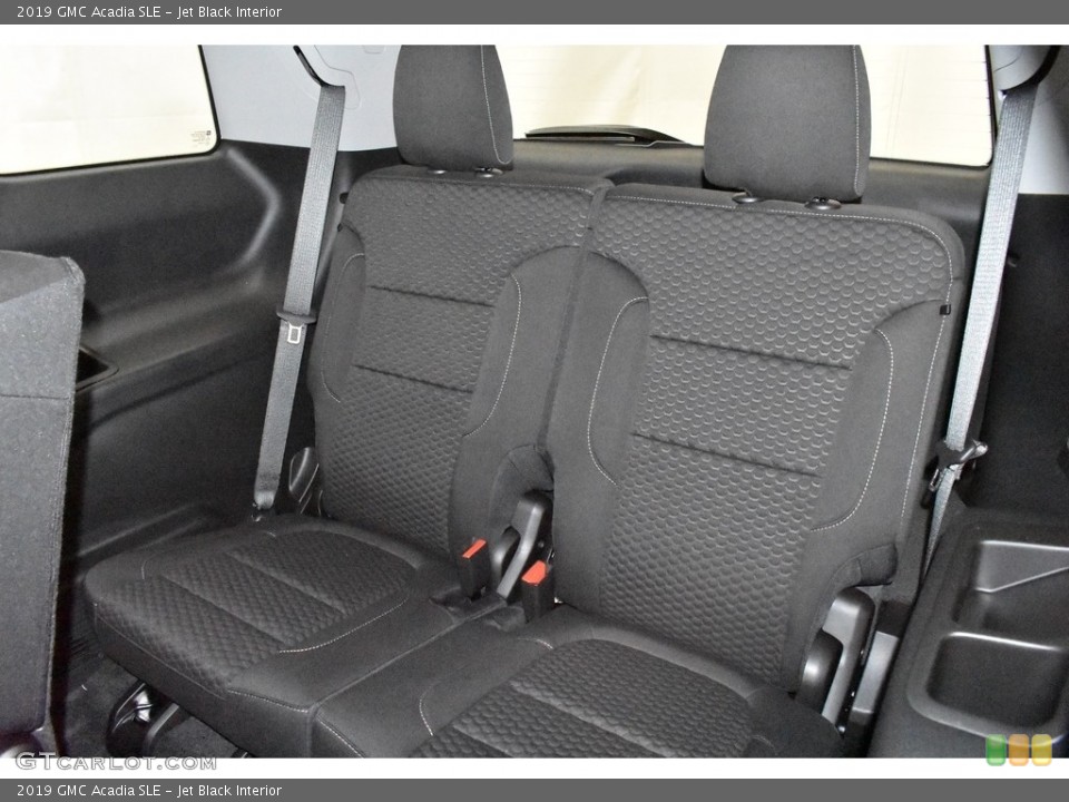 Jet Black Interior Rear Seat for the 2019 GMC Acadia SLE #132467647