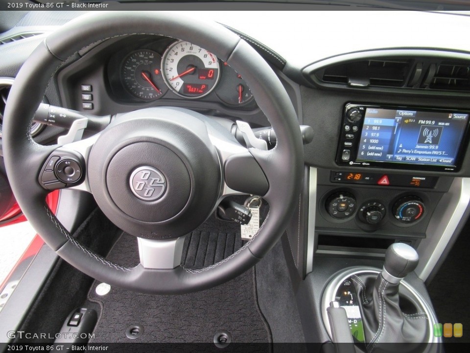 Black Interior Steering Wheel for the 2019 Toyota 86 GT #132472296