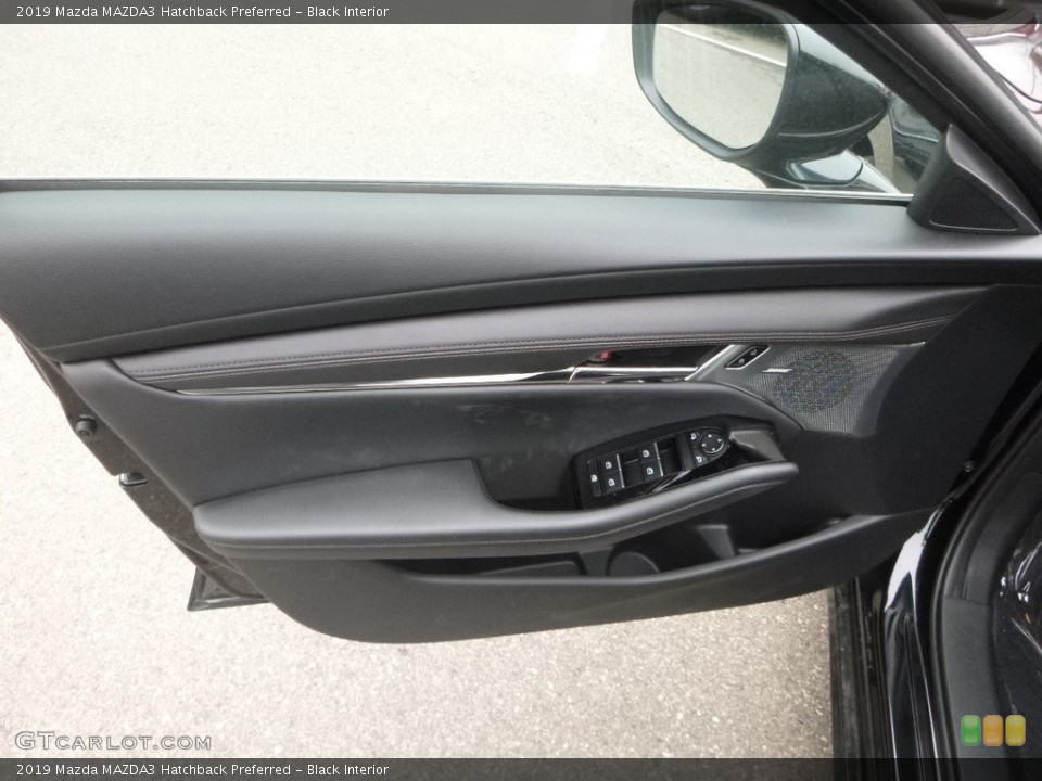 Black Interior Door Panel for the 2019 Mazda MAZDA3 Hatchback Preferred #132482776