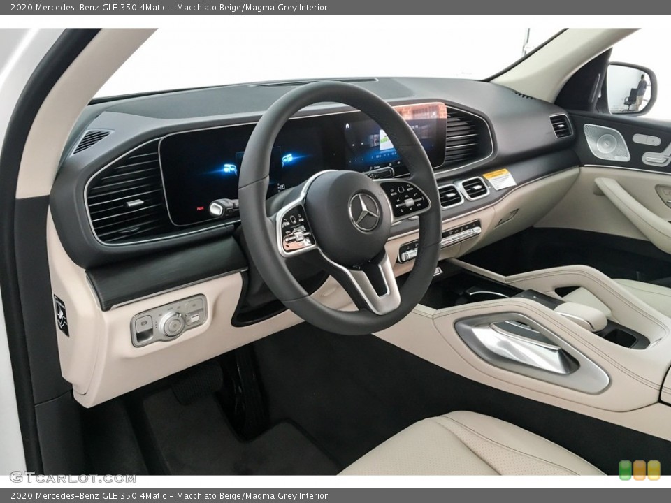 Macchiato Beige/Magma Grey Interior Dashboard for the 2020 Mercedes-Benz GLE 350 4Matic #132486813