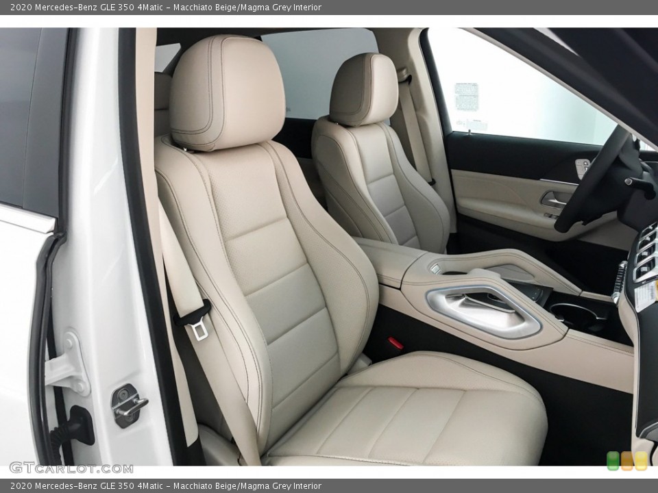 Macchiato Beige/Magma Grey Interior Front Seat for the 2020 Mercedes-Benz GLE 350 4Matic #132486825