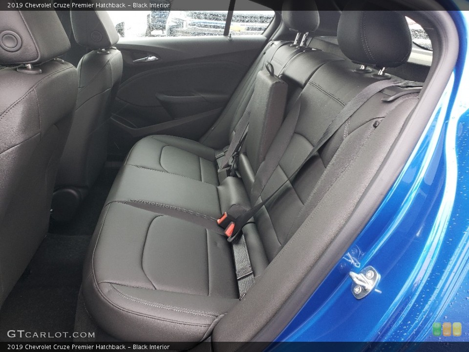 Black Interior Rear Seat for the 2019 Chevrolet Cruze Premier Hatchback #132499953