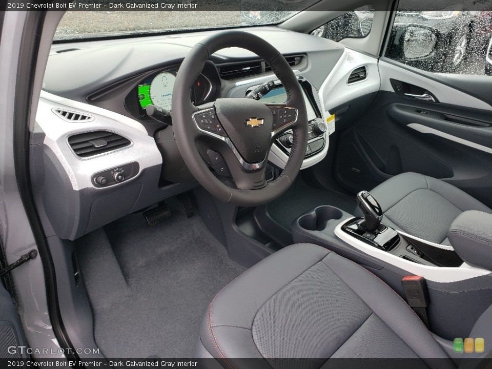 Dark Galvanized Gray Interior Photo for the 2019 Chevrolet Bolt EV Premier #132500232