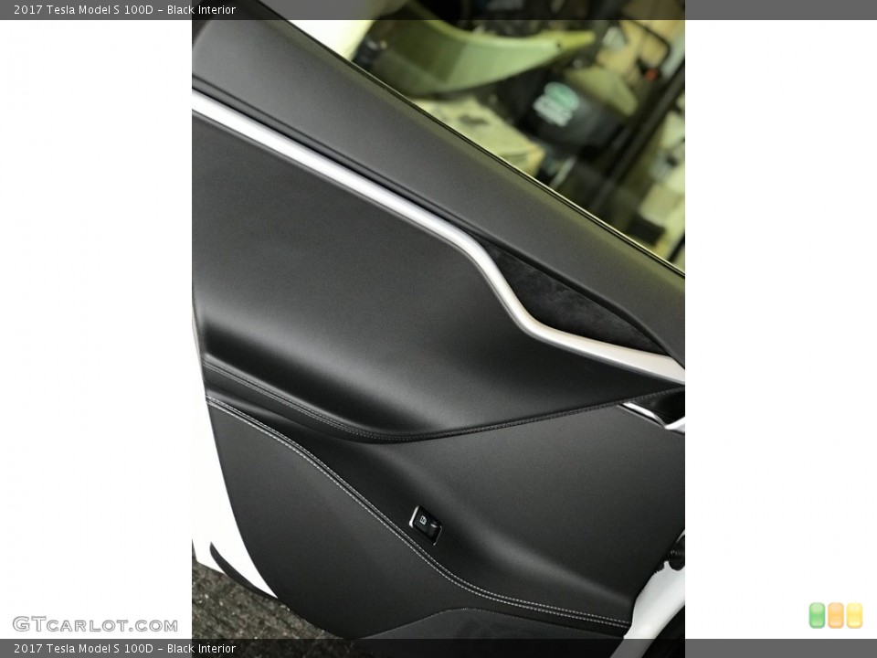 Black Interior Door Panel for the 2017 Tesla Model S 100D #132516957