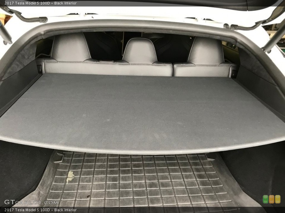 Black Interior Trunk for the 2017 Tesla Model S 100D #132517146