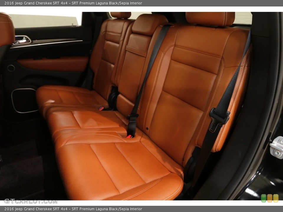 SRT Premium Laguna Black/Sepia Interior Rear Seat for the 2016 Jeep Grand Cherokee SRT 4x4 #132523897