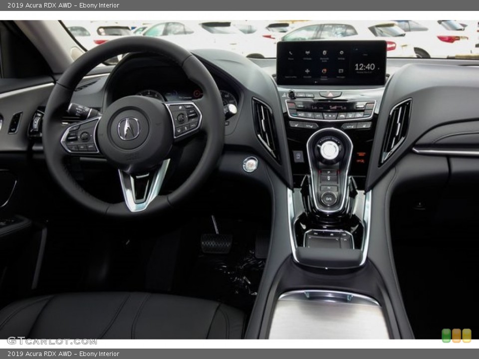 Ebony Interior Controls for the 2019 Acura RDX AWD #132534996