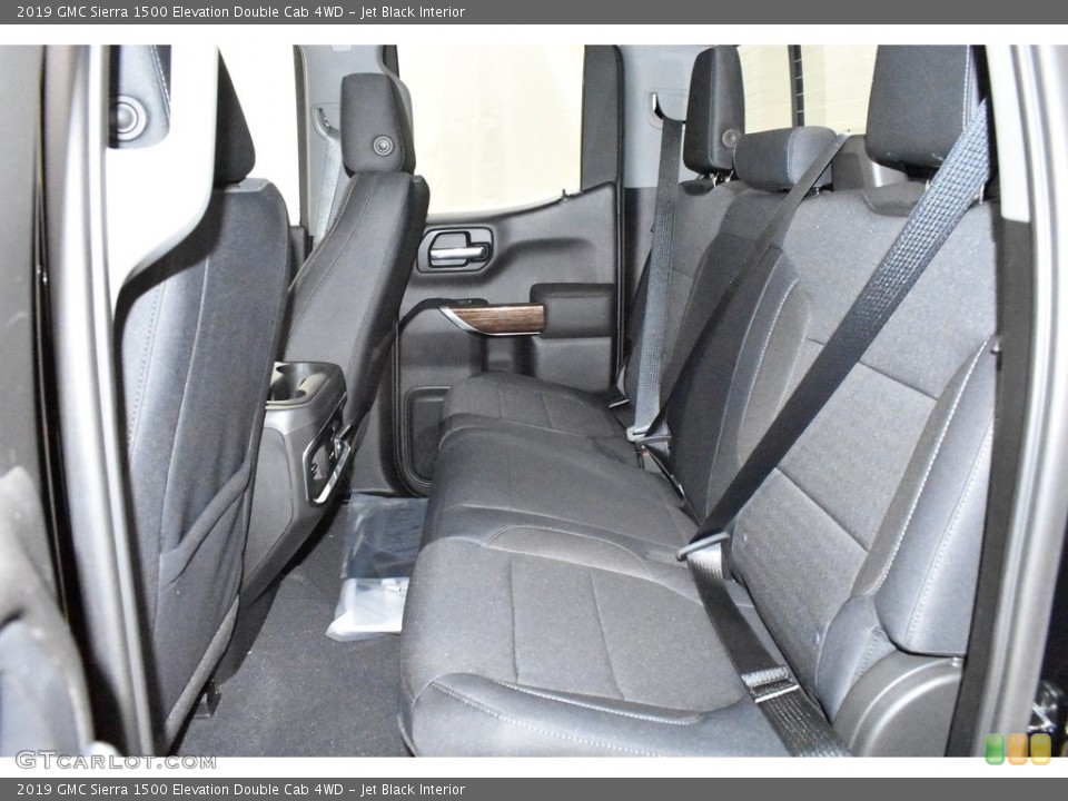 Jet Black Interior Rear Seat for the 2019 GMC Sierra 1500 Elevation Double Cab 4WD #132539757