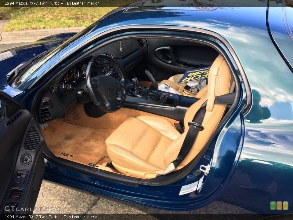 Tan Leather Interior Photo for the 1994 Mazda RX-7 Twin Turbo #132548634