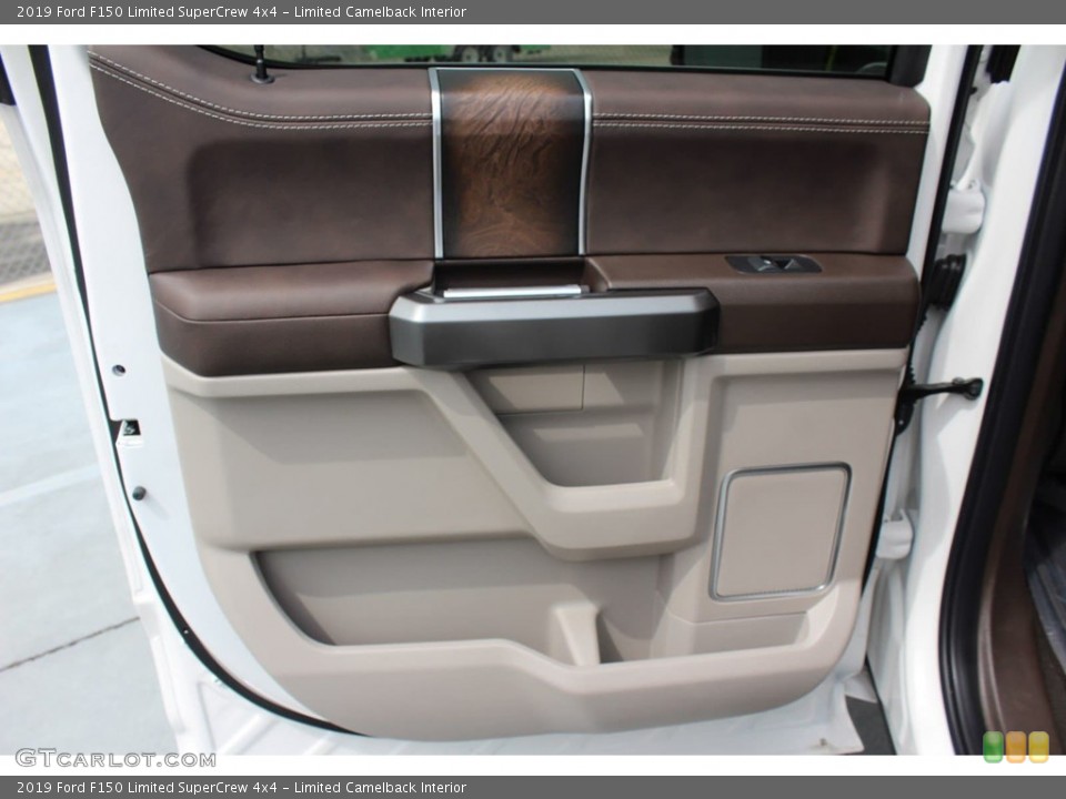Limited Camelback Interior Door Panel for the 2019 Ford F150 Limited SuperCrew 4x4 #132586888