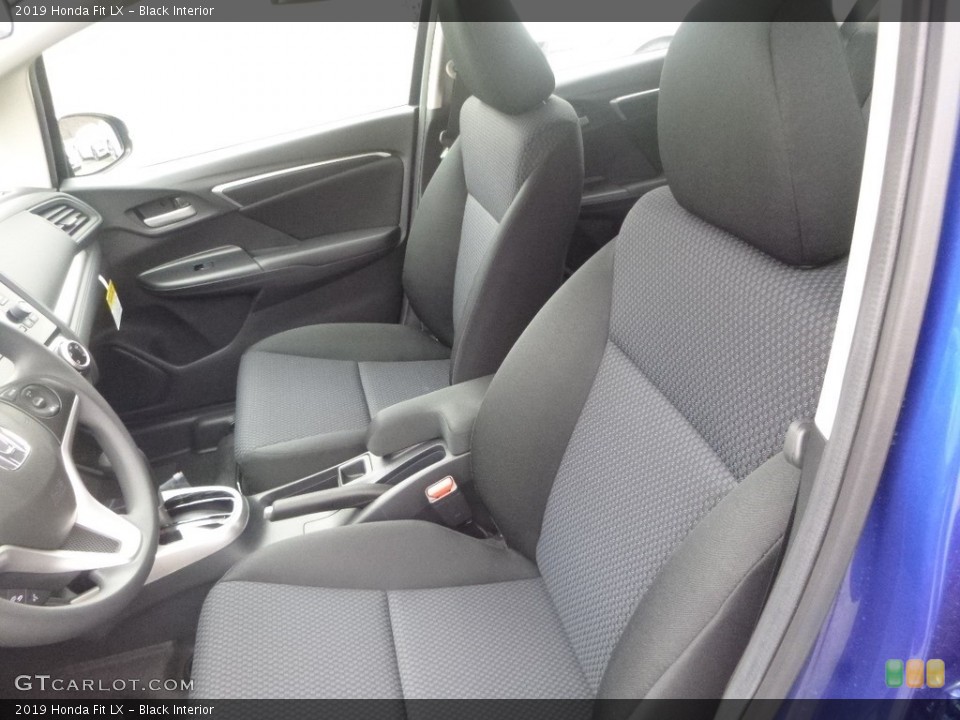 Black 2019 Honda Fit Interiors