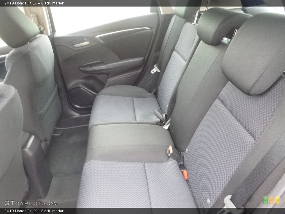Black Interior Rear Seat for the 2019 Honda Fit LX #132603010