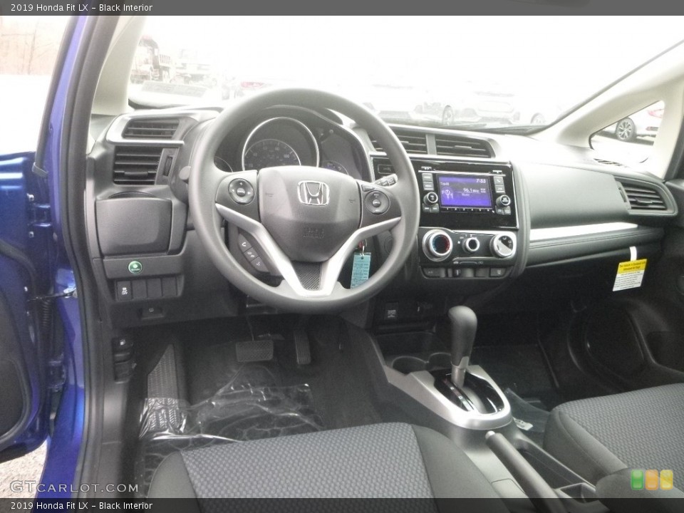 Black Interior Dashboard for the 2019 Honda Fit LX #132603022