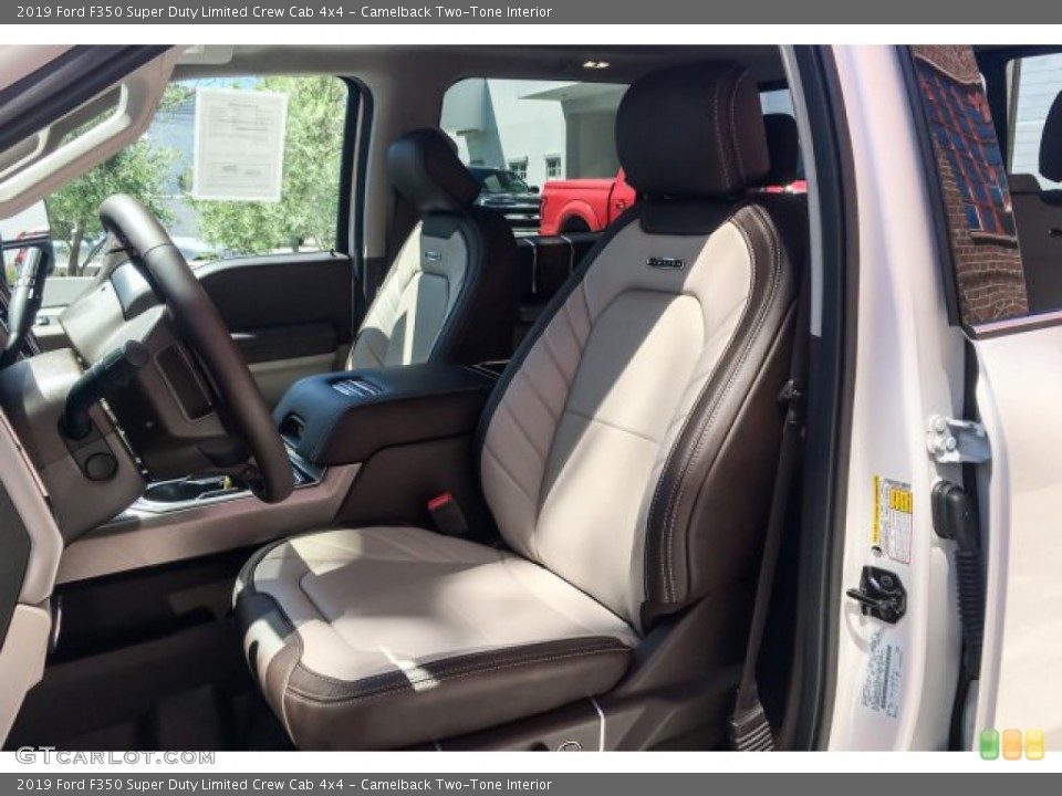 Camelback Two-Tone 2019 Ford F350 Super Duty Interiors