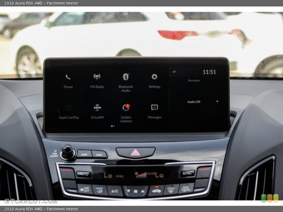 Parchment Interior Controls for the 2019 Acura RDX AWD #132611525