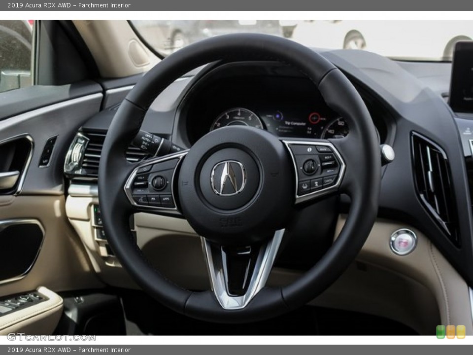 Parchment Interior Steering Wheel for the 2019 Acura RDX AWD #132611591