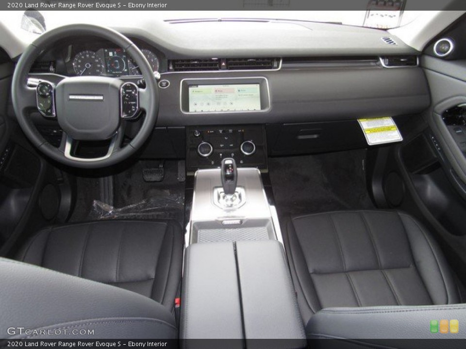 Ebony Interior Dashboard for the 2020 Land Rover Range Rover Evoque S #132635303