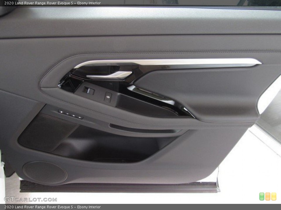 Ebony Interior Door Panel for the 2020 Land Rover Range Rover Evoque S #132635654