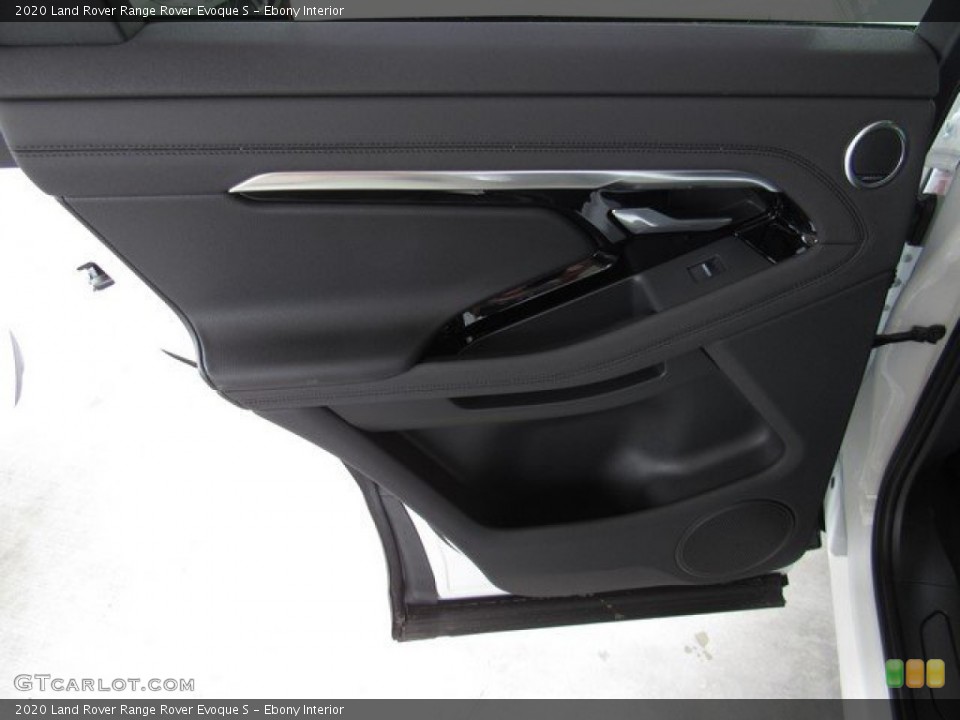 Ebony Interior Door Panel for the 2020 Land Rover Range Rover Evoque S #132635687