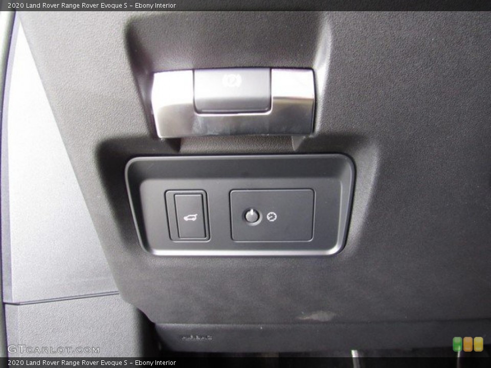 Ebony Interior Controls for the 2020 Land Rover Range Rover Evoque S #132635774