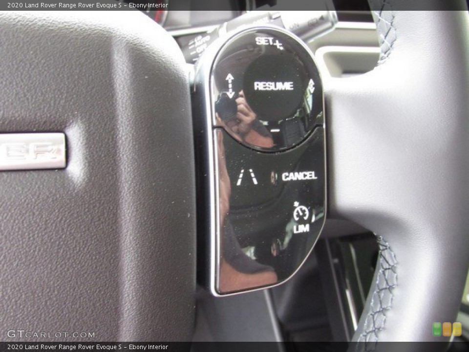 Ebony Interior Steering Wheel for the 2020 Land Rover Range Rover Evoque S #132635810