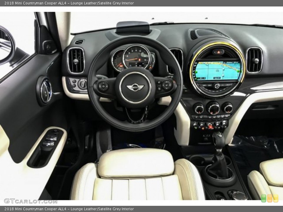 Lounge Leather/Satellite Grey Interior Dashboard for the 2018 Mini Countryman Cooper ALL4 #132655087
